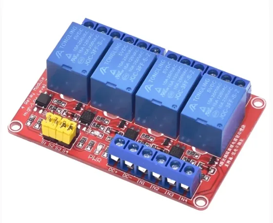 موديول ريليه 12V أربع قنوات