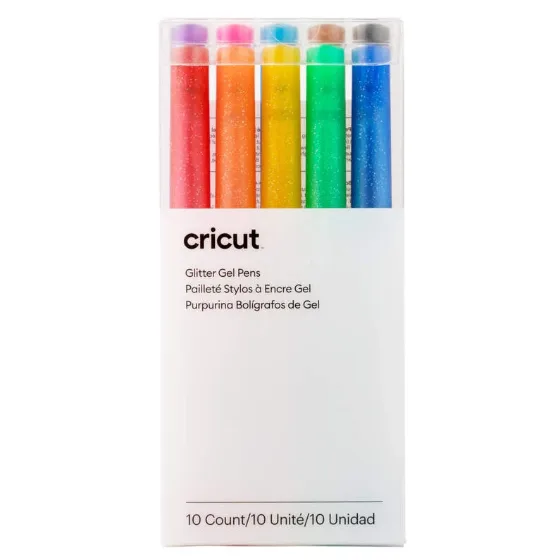 أقلام جليتر أصلية Cricut (10 أقلام)